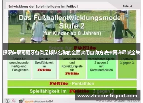 探索获取葡萄牙各类足球队名称的全面实用查询方法指南详尽版全集